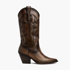 Women's Western Rodeo Boot In Brown 'Anejo' Leather - Thursday Boots Thursday Boots Women, Thursday Boot Company, Rodeo Boots, Western Pattern, Thursday Boots, Boot Companies, Western Rodeo, Bohemian Summer, Nice Clothes