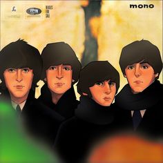 an image of the beatles album cover art