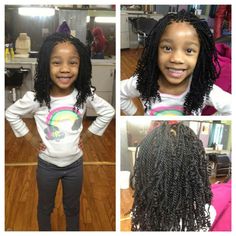 Kinky twist Jada Hairstyles, Kid Braids, Braid Styles For Girls, Twists Hairstyles, Kid Hair, Kids Braids, Children Hair