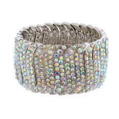 measures(inch) : length 3.5 Costume Jewelry Rhinestone Bracelet, Silver Costume Jewelry Bracelet, Silver Rhinestone Costume Jewelry Bracelet, Silver Costume Jewelry Bracelets With Rhinestones, Silver Beaded Bling Bangle Bracelets, Silver Sparkly Beaded Bangle Bracelet, Silver Bling Beaded Bangle Bracelet, Silver Rhinestone Bracelet For Costume Jewelry, Silver Beaded Bangle Bracelet For Formal Occasions