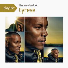 the very best of tyrsee album cover with four different faces and one man's head