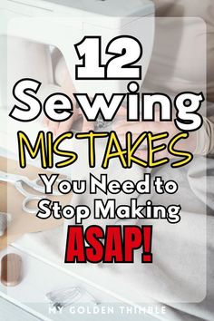 Sewing wisdom for beginners! Explore our lessons on avoiding and overcoming mistakes, ensuring your journey into the world of stitches is smooth and rewarding. #SewingWisdom #BeginnerSewing #SewingMistakes #SewingTips Sewing For Beginners Projects, Patterns For Toys, Sewing Tips For Beginners, Sewing Guide, Sewing Easy Diy, Cute Sewing Projects