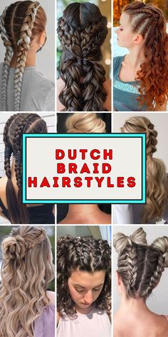 Keep your hair looking chic with Dutch braid hairstyles for 2024. Whether you're searching for Dutch braid hairstyles for school or need easy sports styles, there's a braided look for every occasion. Half-up Dutch braids are perfect for casual days, while more intricate styles can be achieved with extensions. Explore Dutch braid tutorials for short hair or create stunning looks for curly hair. Dutch Braid Hairstyles With Extensions, Dutch Braid Hair Styles, Cute Dutch Braid Hairstyles, Dutch Braid Tutorials, Braided Half Up Half Down Hair Black Women, Braid Hairstyles For School, Tutorials For Short Hair, Two Braids Hairstyle, Braided Half Up Half Down Hair