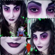 Lydia Deetz Makeup, Lydia Deetz Cartoon, Cartoon Makeup, Lydia Deetz