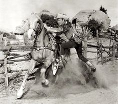 Western Hero, Horse And Human, Celebrity Prints, Cowgirl Magazine, Palomino Horse, Western Film