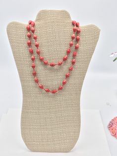 Paper beaded necklace, long. Long Necklace With Round Faceted Beads, Elegant Multi-strand Wooden Beads, Elegant Long Beaded Necklace With Wooden Beads, Elegant Long Wooden Beaded Necklace, Gift Wooden Beads Long Necklace, Gift Beaded Necklace With Oval Beads, Colorful Beads Long Necklace Gift, Colorful Beads Long Necklace As Gift, Double Strand Faceted Beads Long Necklace Gift