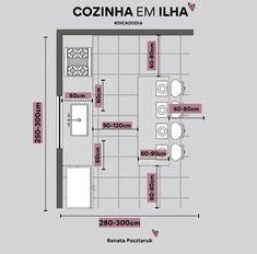 the floor plan for an apartment in coznia em liha