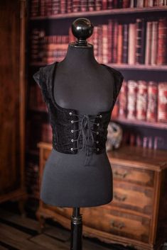 Black Velvet Corset Bodice Tapestry Fabric Victorian Gothic - Etsy Fitted Steampunk Vest For Costume Party, Gothic Corset For Costume Party In Fall, Gothic Vest For Fall Festival, Gothic Sleeveless Vest For Fall, Gothic Festival Vest For Fall, Gothic Underbust Corset For Fall, Fitted Vintage Vest For Costume Party, Vintage Fitted Vest For Costume Party, Sleeveless Corset With Boned Bodice For Costume Party