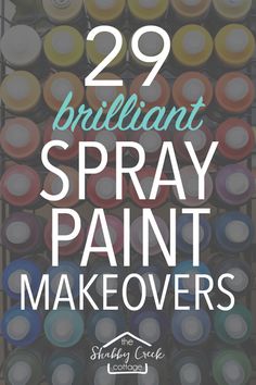 spray paint is the perfect way to brighten up any room in your home or office