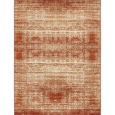 an area rug with brown and beige tones