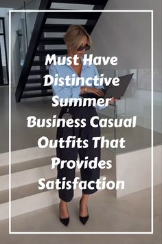 [CommissionsEarned] 2024 Business Outfits For Women: Chic, Professional And Trendy Styles #summerbusinesscasualoutfitsforwomenworkattiresummer Business Outfits, Trendy Fashion, Summer Fashion