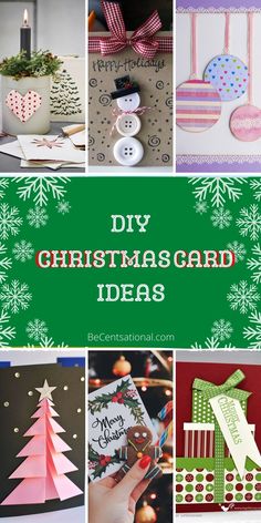 diy christmas card ideas that are easy to make