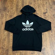 Adidas Originals Trefoil Hoodie Size M 100% Cotton New With Tags New To Poshmark. Use Code Psadovsky Or Pbsadovsky To Get $10 Off Your First Purchase!!! Adidas Sweatshirt Mens, Adidas Casual, Adidas Activewear, Adidas Hoodie Mens, Adidas Sweats, Adidas Pullover, Adidas Three Stripes, Windbreaker Jacket Mens, Hoodies Men Pullover