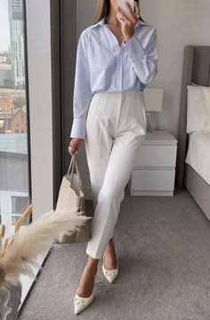 Internship Outfit, Summer Business Casual Outfits, Business Professional Outfits, Business Casual Summer, Professional Outfits Women, Fashion Office, Zara Outfit