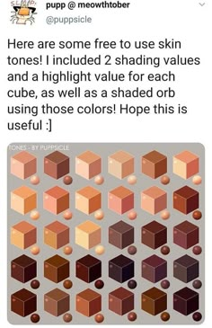 an image of some sort of cubes that are brown and orange, with the text here