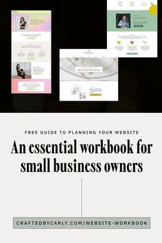 an essential guide to planning your website for small business owners by crafty craftsy