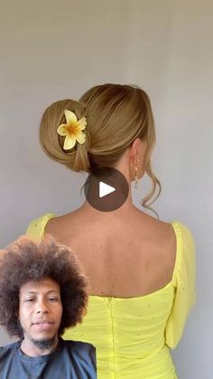 8K views · 15K reactions | Coque com acessório é um penteado prático e elegante!!! 😉

#isacits #penteadochique #coqueestiloso #acessoriosdecabelo #lookelegante #belezasimples | Isac Sousa