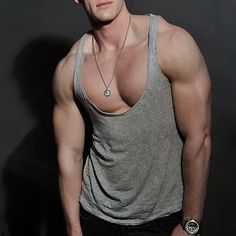 Season:Summer; Fabric:Polyester; Sleeve Length:Sleeveless; Gender:Men's; Style:Fashion,Streetwear,Bodybuilding Fitness; Tops Type:Vest Top,Undershirt,Tank Top; Occasion:Sports  Outdoor,Athleisure; Pattern:Plain; Neckline:Scoop Neck; Brand:OUKU; Listing Date:04/18/2023; Bust:; Length: Six Pack Abs Men Shirt, Aquaman Injustice, Shoulder Anatomy, Biceps Brachii, Gym Vests, Undershirt Tank Top, Fitness Tank Top, Cheap Tank Tops, Graduation Outfits