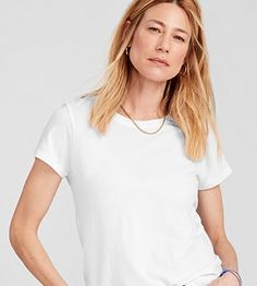 Shop Women's' T-Shirts | Gap Factory Gap Casual Organic Cotton T-shirt, Cute Gap Cotton T-shirt, Trendy Gap Cotton T-shirt, Gap Cotton Short Sleeve T-shirt, Solid Stretch V-neck T-shirt, Knit Short, V Neck T Shirt, Workout Clothes, Gap