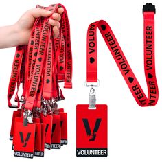 PRICES MAY VARY. What You Will Receive: you will receive 25 pieces of volunteer lanyards and 25 pieces of volunteer badges with clips; Enough quantity can meet your event needs and convenient combination for people to reuse Size Information: our volunteer lanyards are about 39.38inches/ 100 cm in length and the volunteer ID badges measure approx. 2.13 x 3.39inches/ 5.4 x 8.6 cm, which are suitable for most people to wear Badge and Rope Combination: badges and name tags are in attractive yellow, Volunteer Badge, School Volunteer, Church Events, Words Prints, Plastic Card, Id Badge Holders, Id Badge, Name Tags, Badge Holders