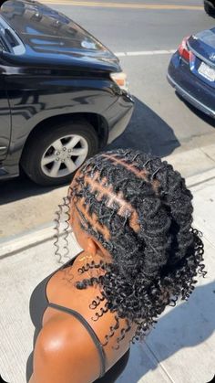 LOCS BY NNIVA LLC on Instagram: "Had to run that back again with just a lil twist  Loveeeeeee this look 🔥🔥  @locsbynniva #locs #locstyles #locstylesforwomen #locpetals #locpetalstyles #brooklynloctician #brooklynlocs #dreads #dreadstyles #rasta #fishtailbraid #nycloctician #nyclocs #locsbynniva #2strandtwist #locbraids  #locsformen #menbraids #locsforwomen #starterlocs #babylocs #healthylocs #lochaircare #locsporn #menwithlocs #womenwithlocs #explorepage  #brooklynloctition #brooklynhairstylist #explorepage  #barreltwist" Locstyles For Short Hair, Locs Hairstyles With Weave Added, Cornrows Locs Black Women, Hairstyles With Locks, Halo Braid With Locs, Over Locs Styles, Female Dreadlocks Styles Medium