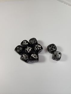 MetaZoo Indicator Dice Sets Black & Silver Colors 1 Set of 2 & 1 Set of 7 (Total of 9 Pieces) * Attention International Shoppers * We only use eBay International Shipping for orders outside the United States. Please be aware of all fees. We can combine multiple pins into 1 order to save on shipping fees just ask! We Combine Shipping!!! *We let you hold payment & add to your order up to 7 days!! *If buying multiple pins, PLEASE send me offers! I can combine multiple offers to make 1 invoice for you to pay from. PLEASE SEE ALL PHOTOS Used Condition shows wear & light scratches I ship all lapel pins and jewelry in a small box All my pins & jewelry have been cleaned in jewelry cleaner & soap then rinsed & dried thoroughly for sparkling pins that look amazing!! Colors May Vary Due to Lighting a Hobby Games, Order Up, Pin Jewelry, Jewelry Cleaner, Small Boxes, Roleplaying Game, Lapel Pins, Silver Color, Black Silver