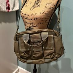 Lots Of Pockets And Ready For Any Tactical Needs Tactical Accessories, Lots Of Pockets, Mens Green, Green Bag, Military Green, Gold Jewelry, Purse, Man Shop, Green