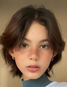 Short Hairstyles Fluffy Hair, Short Haircuts For Women Mullet, Bobs With Texture, Very Short Female Haircuts, Short Fairy Haircuts, Short Hair Cuts For Girls 12, Wolfcut Short With Bangs, Shaggy Long Pixie Cut, Textured Short Haircuts