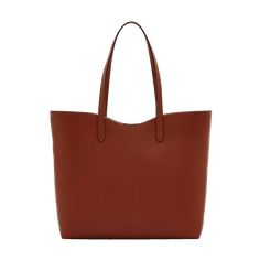 Il Bisonte "Roseto" vegetable-tanned Vacchetta leather tote bag with iconic wave contour  Flat shoulder straps, 9.4" drop Open top with snap closure  Interior, one slip pocket  Approx. 12.6"H x 15.7"W x 2.4"D Item Weight (Lbs.): 1.6 Lining: Unlined Made in Italy Open Top, Bergdorf Goodman, Leather Tote Bag, Leather Tote, Snap Closure, Shoulder Straps, Tops Designs, In Italy, Tote Bag