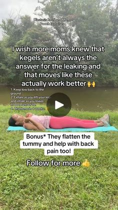 95K views · 1.4K reactions | It’s better to do these more total body functional movements to engage the pelvic floor than to simply isolate the muscles in the form of a kegel. Try it out and lmk how it works! 🙌 | Mommy Mango Tummy Flattening Exercises, Pooch Workout, Physical Therapy Exercises, Pelvic Floor Exercises, Strengthen Core, Strong Body, At Home Workout Plan, Pelvic Floor