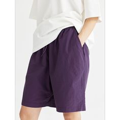 Summer Sports Purple Workout Shorts Material: 72% Polyester + 28% Cotton Size: M, L, XL, 2XL Color: Purple Applicable Season: Spring, Summer Dance Pants Hip Hop, Dance Pants, Tactical Pants, Summer Sports, Beach Pants, Solid Color Shirt, Outdoor Jacket, Pants Casual, Green Dark