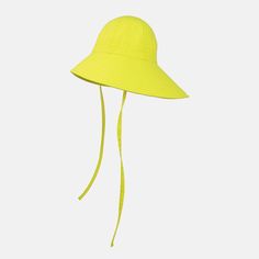 3L Waterproof Garden Hat in Neon Yellow Casual Waterproof Solid Color Sun Hat, Waterproof Solid Color Wide Brim Sun Hat, Solid Waterproof Bucket Hat, Waterproof Wide Brim Bucket Hat With Adjustable Fit, Waterproof Hats For Summer, Solid Wide Brim Waterproof Bucket Hat, Waterproof Adjustable Sun Hat For Summer, Summer Waterproof Bucket Hat For Outdoor, Solid Waterproof Summer Bucket Hat