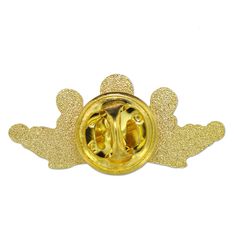 This feminine Princess Crown pin is 3-dimensional cast, gold plated and polished to a high shine. It is a perfect pin for British monarchy enthusiasts, for a "royal service" employee award or for the "Princess" who deserves a special gift of recognition. Each pin includes a standard clutch back and is individually poly bagged. Crown Lapel Pin, Formal Gold Enamel Brooches, Gold Enamel Brooch Pin, Pandora Gold Crown Charm, Collectible Gold Enamel Pins, Gold Enamel Lapel Pin, Crown Charm, Gold Enamel Pin With Metal Pinmount Logo, Cheap Gold Novelty Enamel Pin