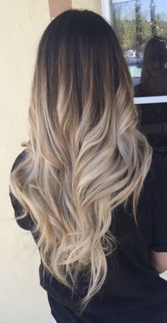 Choosing Hair Color, Brunette Ombre, Bleached Tips, Long Hair Waves, Colored Hair Extensions, Ombre Hair Extensions, Hair Patterns