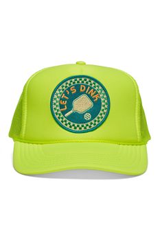 Find your 'Friday Happy' no matter what day it is in these Friday Feelin' hats! A hat to look and feel good in! Every one is loving pickle ball and these make a great gift! A comfortable foam front, mesh back, high crown trucker hat featuring an adjustable snap back. Front: 100% polyester Back: 100% nylon Front panel with lining Made locally in Newport Beach, CA Wishlist Summer, Eclectic Grandpa, Happy Hat, Pickle Ball, Zach Bryan, Summer 24, Cute Hats, Snap Back, Newport Beach