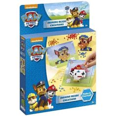 Das perfekte coole Geschenk für alle Paw Patrol sowie Bastelfans! Mit dem Bügelperlen-Set können auf der Bügelperlschablone mit Hilfe der enthaltenen Motivblätter und Bastelanleitung aus vielen bunten Perlen die Paw Patrol Figuren Marshall und Chase gebastelt werden. Ein tolles Geschenk für Kinder zum Geburtstag, zu Weihnachten, Ostern, Kindertag, Einschulung oder auch als Mitbringsel! Geeignet ist Bügelperlen-Set für Kinder ab 3 Jahren.  Bastelset mit vielen bunten Bügelperlen und Paw Patrol Mo Spin Master, Iron Beads, Spinning, Online Shop