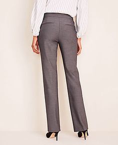 Refined four-way stretch holds its shape while flattering yours - so you stay polished and comfortable from A.M. to P.M. Hidden side zipper with hook-and-eye closure. Front off-seam pockets. Back besom pockets. Shop all Bi-Stretch Suiting,Bullet1:31" inseam,Leg Shape:Straight: a leg-skimming shape with a full-length hem for tailored, timeless versatility,Rise:High rise,Imported:Imported,Fit:Regular fit: lean through the hip and thigh,Length:Full length,Fabrication:66% Polyester, 28% Rayon, 6% Sp Petite Suits, Morning Meetings, Office Wardrobe, Shoe Wishlist, Semi Annual Sale, Professional Wardrobe, Blazer And Skirt, Suits For Sale, Autumn Outfits