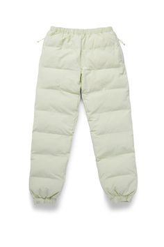 Sage Moon Puffer Pant Melody Ehsani Light Gray Snow Pants, Cheap Winter Outdoor Pants, Luxury Nylon Quilted Jacket For Outdoor Activities, Cute Snow Pants, Ski Resort Outfit, Puffer Pants, Melody Ehsani, Rose Hoodie, Accessory Design