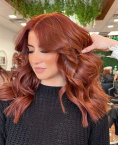 Joico Color Intensity, Highlights Babylights, Light Auburn Hair, Cheveux Oranges, Joico Color, Hair Color Underneath, Brown Hair Looks