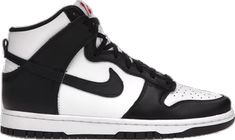 Nike Dunk High Black White, Nike Dunk High Panda, Nike Dunks High, Black And White Nikes, Nike High Tops, Nike High, Sneaker Stores, Nike Dunk High, Sneakers Adidas