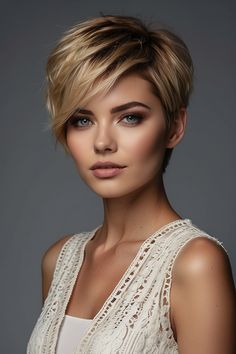 Top 7 Very Short Haircuts to Try This Summer - Eduardo Turley's Beauty Ideas Haircuts To Try, Brunette Balayage Hair, Balayage Brunette, Beauty Ideas, Short Haircuts, Balayage Hair, Low Maintenance