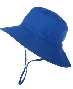 This Toddler Bucket Hat could be easily embroidered with a fun design or could be also personalized with a monogram or a kid's name.Material: Cotton Ages: 2 - 4 Years * Has an adjustable strap at the back, which ensures that stays fit without moving.* Adjust the chin strap to easily create the best possible fit, that way, the hat can be tightened or loosened as needed.* Lightweight and easily foldable to fit in a pocket, perfect for travel. Blue Adjustable Sun Hat With Uv Protection, Adjustable Brimmed Hat For Playtime, Blue Uv Protection Hats For Playtime, Blue Hats With Uv Protection For Playtime, Adjustable Bucket Hat For Playtime, Blue Cap With Uv Protection, Blue Uv Protection Cap, Blue Adjustable Hat For Playtime, Adjustable Bucket Hat For Play