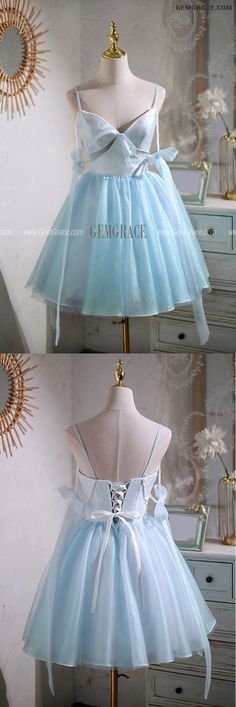 10% off now|Free shipping world-wide. Cute Light Blue Short Cutout Homecoming Dress with Straps at GemGrace. Click to learn our pro custom-made service for wedding dress, formal dress. View #HomecomingDresses for more ideas. Cutout Homecoming Dress, For Wedding Dress, Light Blue Shorts, Short Prom Dress, Short Prom, Dress Formal, Homecoming Dress, Blue Shorts, Formal Dress