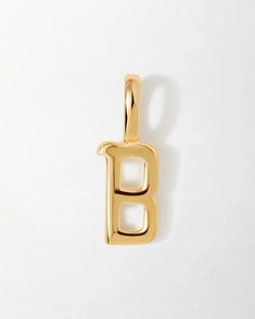 Gold Initial Pendant, Gold Initial, Yellow Gold Pendants, Initial Pendant, The Alphabet, Treat Yourself, Gold Pendant, Solid Gold, Alphabet