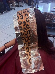 Cheetah print hair Cheetah Print Hair, Cheetah Hair, Cheetah Pattern, Layer By Layer, Dyed Hair Inspiration, Hair Tattoos, Creative Hairstyles, Estilo Punk