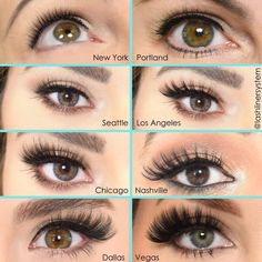 Tell us your favorite lash style?! #Lashliner #magneticlashes Pretty Eye Makeup, Lash Styles, Lash Style, Eyelash Extensions Styles, Men Tattoos, Magnetic Lashes, Eye Make, Sleeve Tattoo, Pretty Eyes