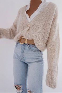 Tops Winter, Denim On Denim, Outfit Jeans, Cooler Look, Women Trends, Mode Inspiration, Fall Winter Outfits, Outfits Casuales, Cute Casual Outfits