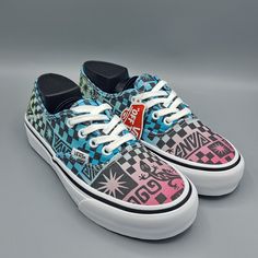 New Womens Vans Authentic Sf Tribal Check Multicolor True White Shoes Size 5.5. They Are Unworn With The Original Tag Attached. Please Refer To All Of The Images As It Is Exactly What You Will Receive. Happy Shopping! Vans #: Vn0a3mu642k Will Ship Same Or Next Day, Bundle To Receive A Discount And Only Pay 1 Shipping Price! Vans Low-top Multicolor Skate Shoes, Multicolor Low-top Vans Skate Shoes, Vans Pink Skate Shoes With Rubber Sole, Colorful Low-top Vans Sneakers, Multicolor Vans Skate Shoes With Round Toe, Vans Multicolor Round Toe Skate Shoes, Trendy Multicolor Vans Sneakers, White Checkered Vans, Vans Authentic Shoes