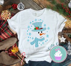 Christmas Monogram Svg, Christmas Shirts Vinyl, Red Plaid Christmas, Svg Snowman, Santa Hat Svg, Snowman Scarf, Snowman Svg, Shirt Decals, Snowman Hat