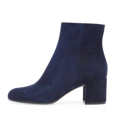 Shipping: Worldwide Express Shipping AvailableDelivery time: 7-15Days Fast ShippingReturns: Fast refund, 100% Money Back Guarantee. Navy Blue Boots, Cute Shoes Heels, Spring Boots, Womens Chunky Heels, Pu Heels, Blue Heels, Black Shoes Women, Heel Ankle Boots, Autumn Style